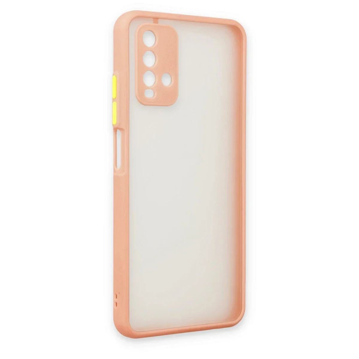 Xiaomi Redmi 9T Kılıf Montreal Silikon Kapak - Pembe görsel 2