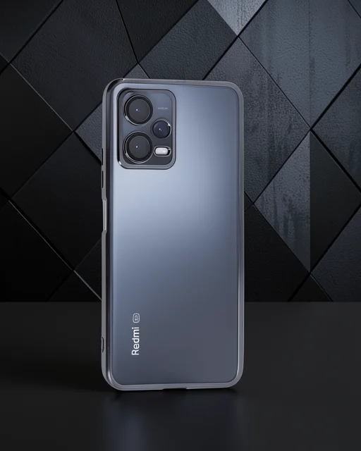 Xiaomi Redmi Note 12 Pro 5g Kılıf Razer Lensli Silikon - Siyah