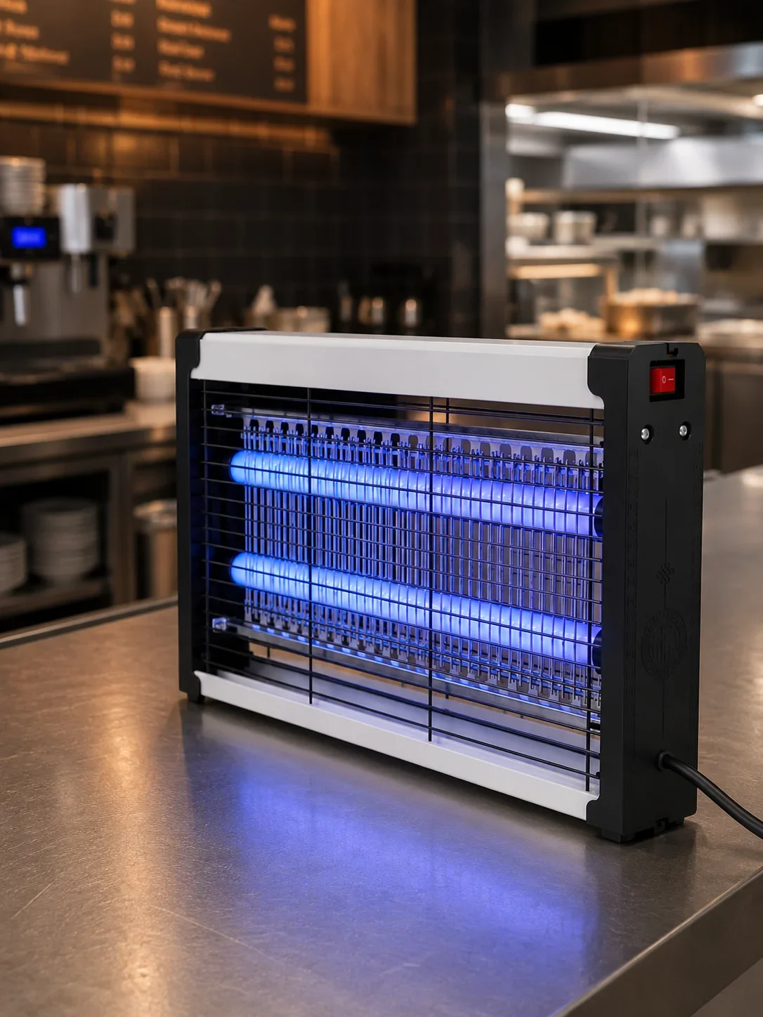 10W UV Haşere Kontrol Cihazı – Sessiz Çalışan Elektrikli Sinek Öldürücü Lamba görsel 3