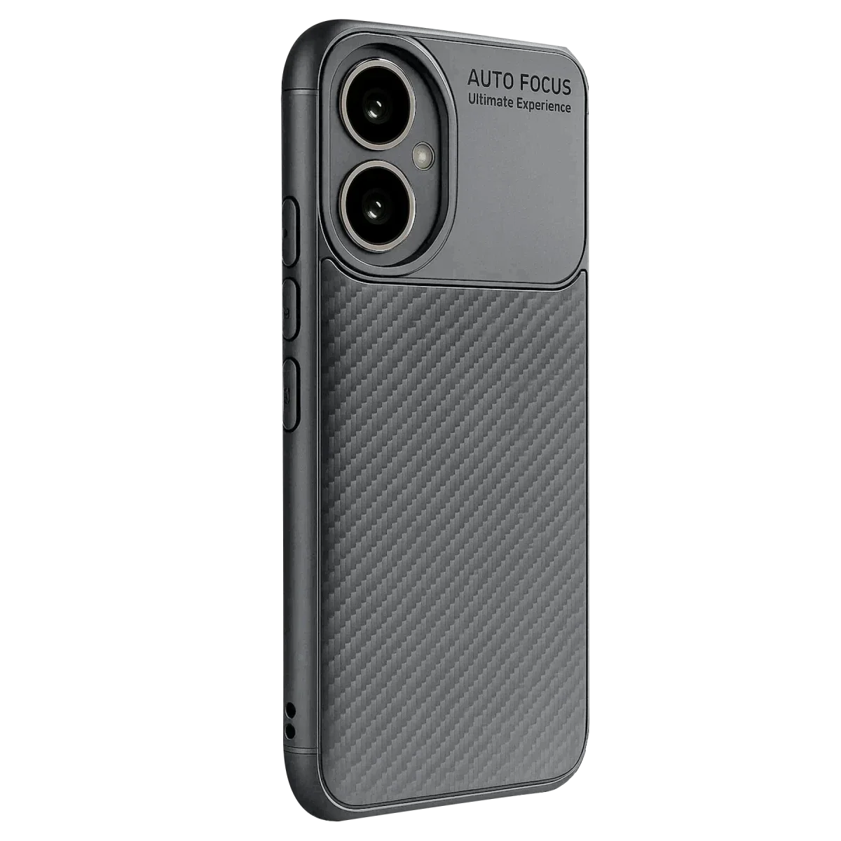 Honor 400 Kılıf Auto Focus Karbon Kapak - Gri görsel 2