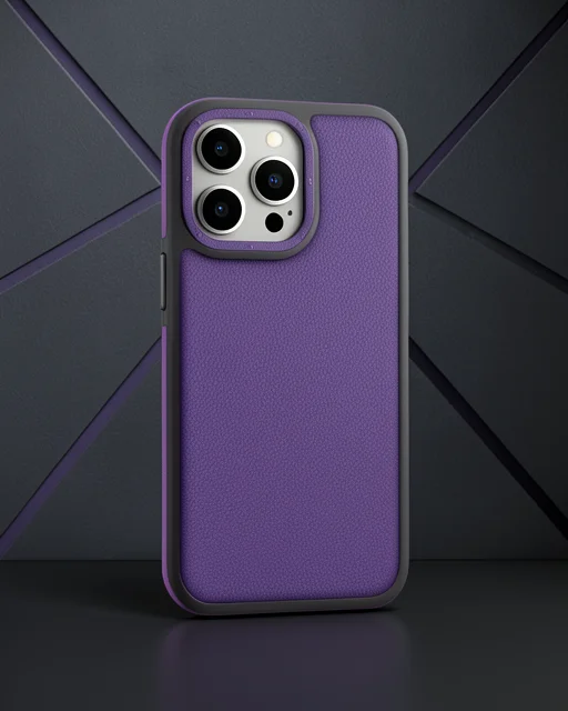 Apple İphone 15 Pro Harvel Kapak - Derin Mor