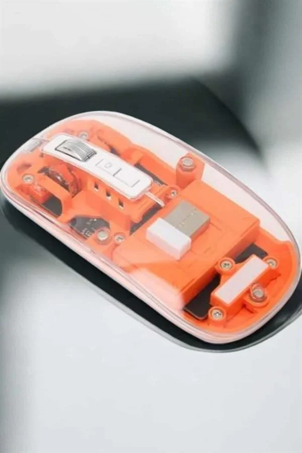 Kablosuz Mouse Fare 5.0 Bluetooth Bağlantılı USB Girişli Yeni Nesil görsel 4