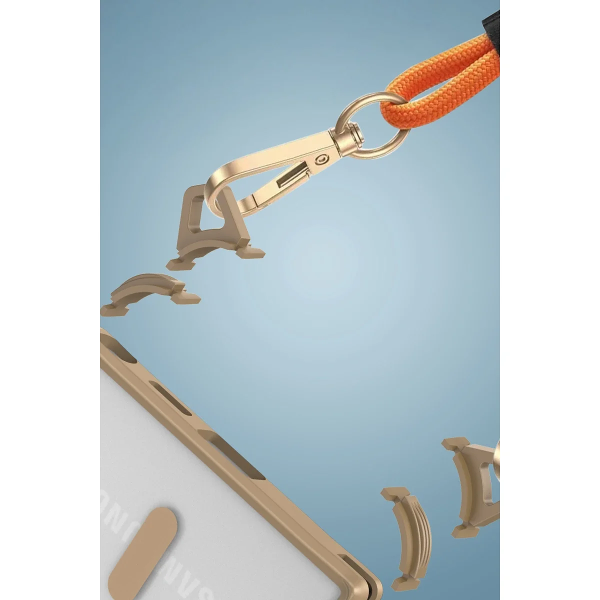 Samsung Galaxy S25 Ultra Kılıf Enka Magsafe Silikon Kılıf - Titan Gri görsel 4