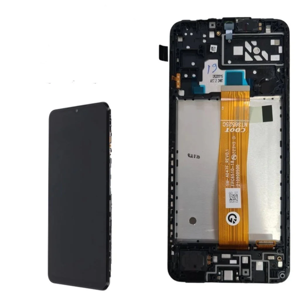 Samsung A04S Dokunmatik ekran Çıtalı (siyah) görsel 3