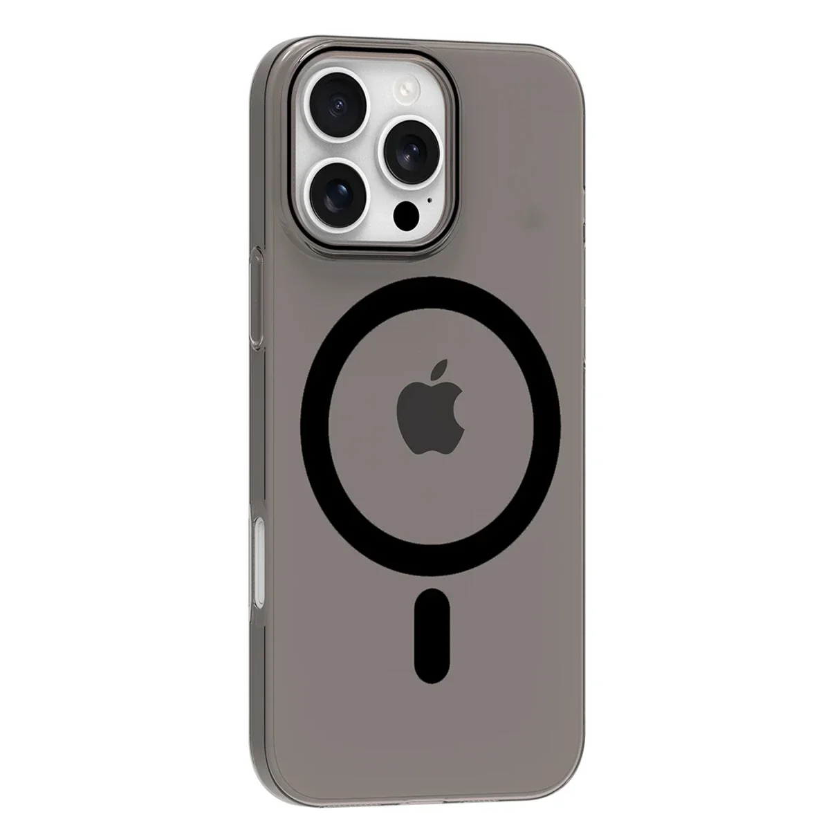 Joko Apple iPhone 16 Pro Max PC Blank Magsafe Kapak - Siyah