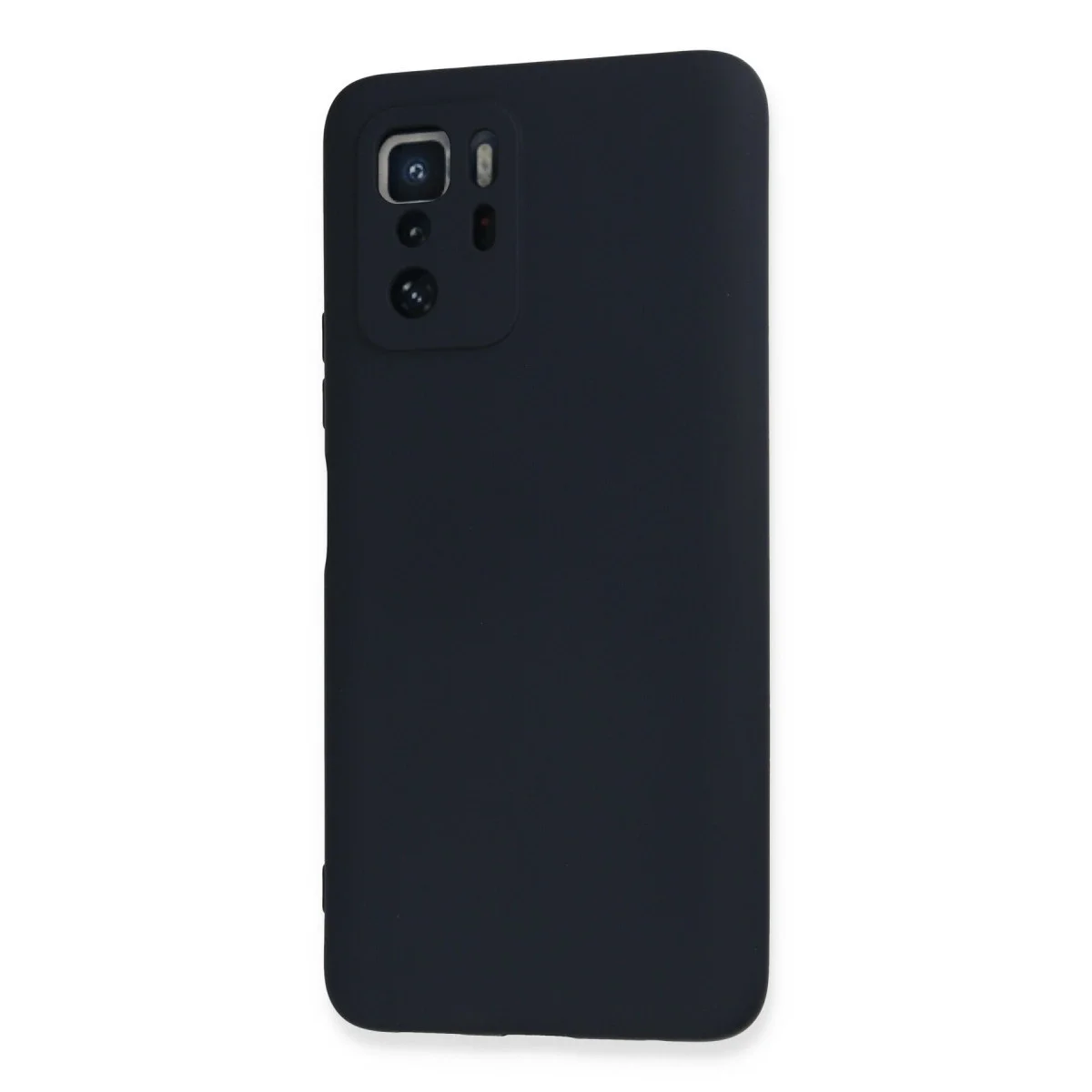 Xiaomi Poco X3 Gt Kılıf Nano İçi Kadife Silikon - Lacivert görsel 3