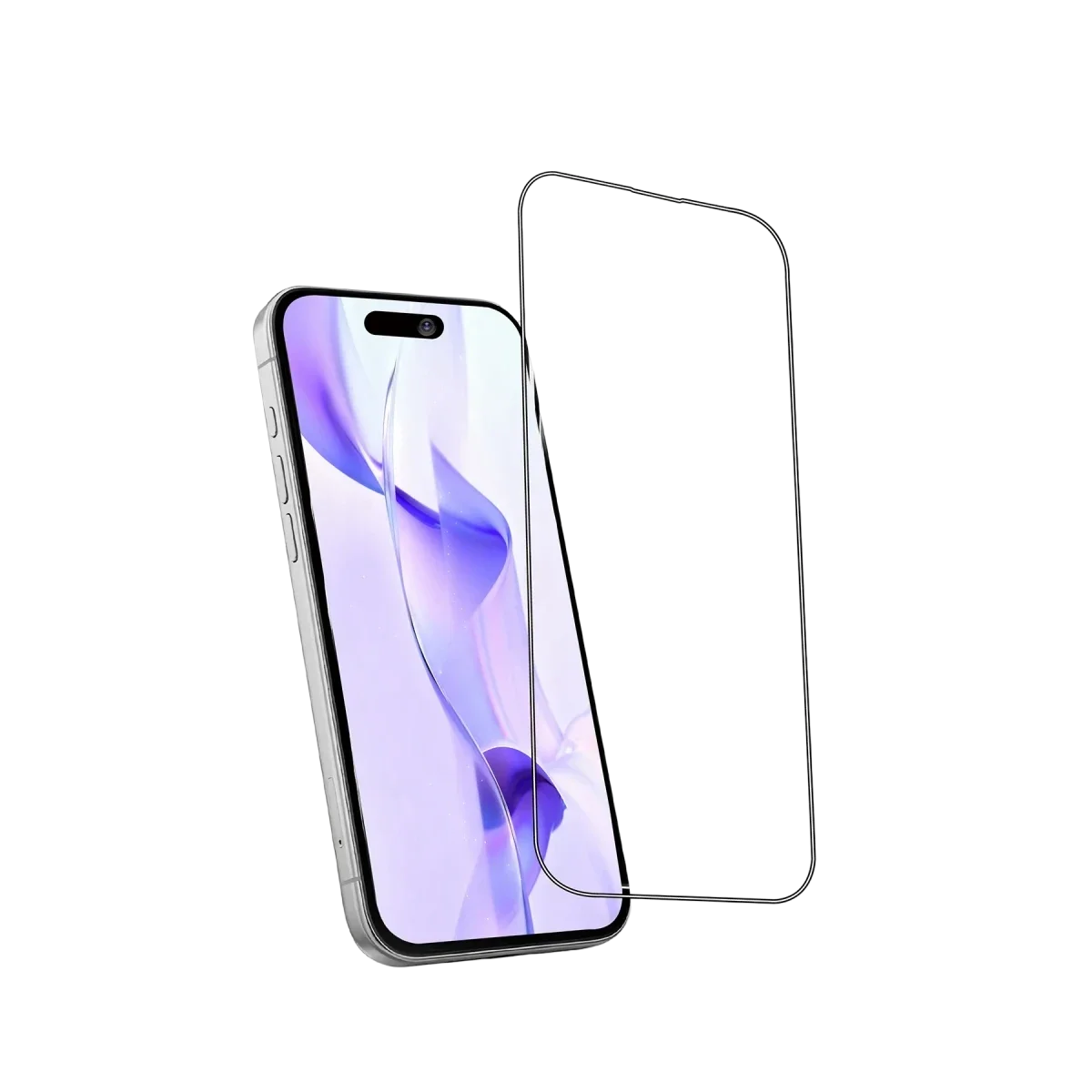 Apple iPhone 16 Pro Bilvis 5in1 3D Magic Cam Ekran Koruyucu - Siyah görsel 3
