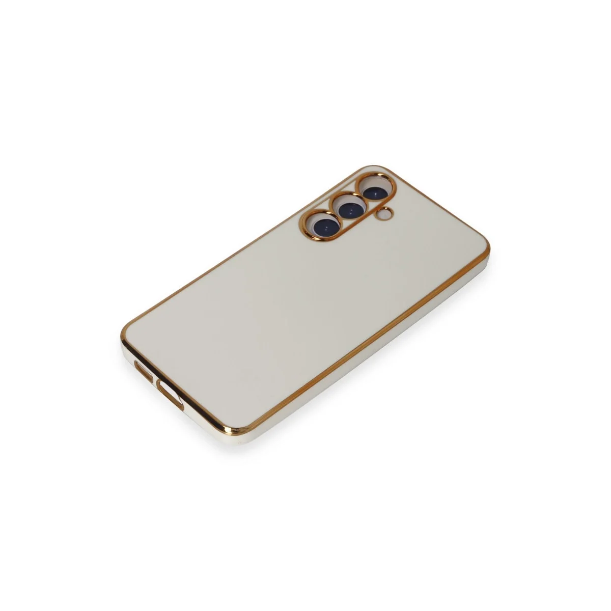 Samsung Galaxy S24 Kılıf Volet Silikon - Beyaz görsel 4