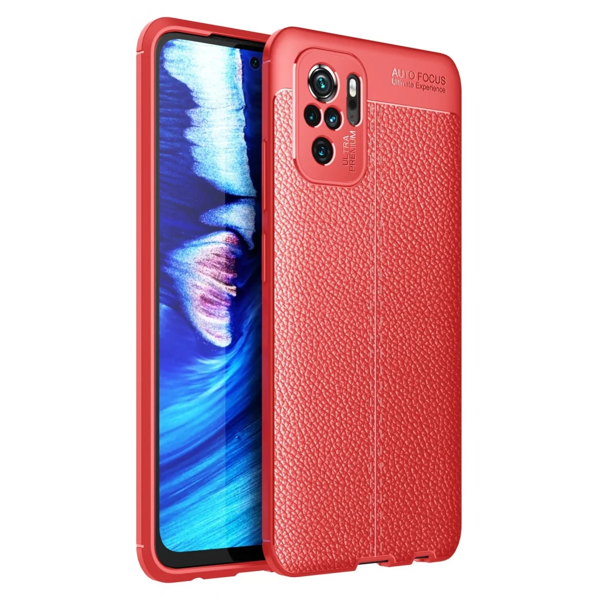 Xiao Red Note 10 Kılıf Auto Focus Kapak - Kırmızı