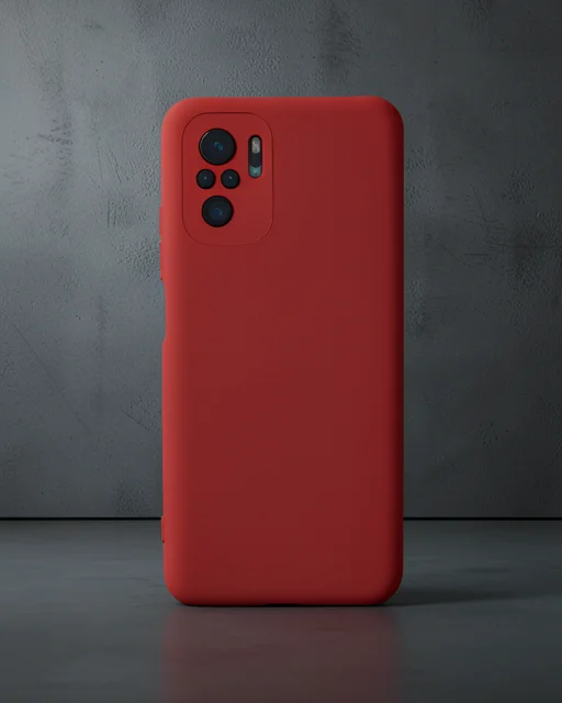 Xiaomi Redmi Note 10 Kılıf Nano İçi Kadife Silikon - Pudra