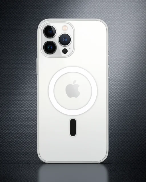 Apple İphone 16 Pro Max Kılıf Pc Real Magsafe Kapak - Şeffaf
