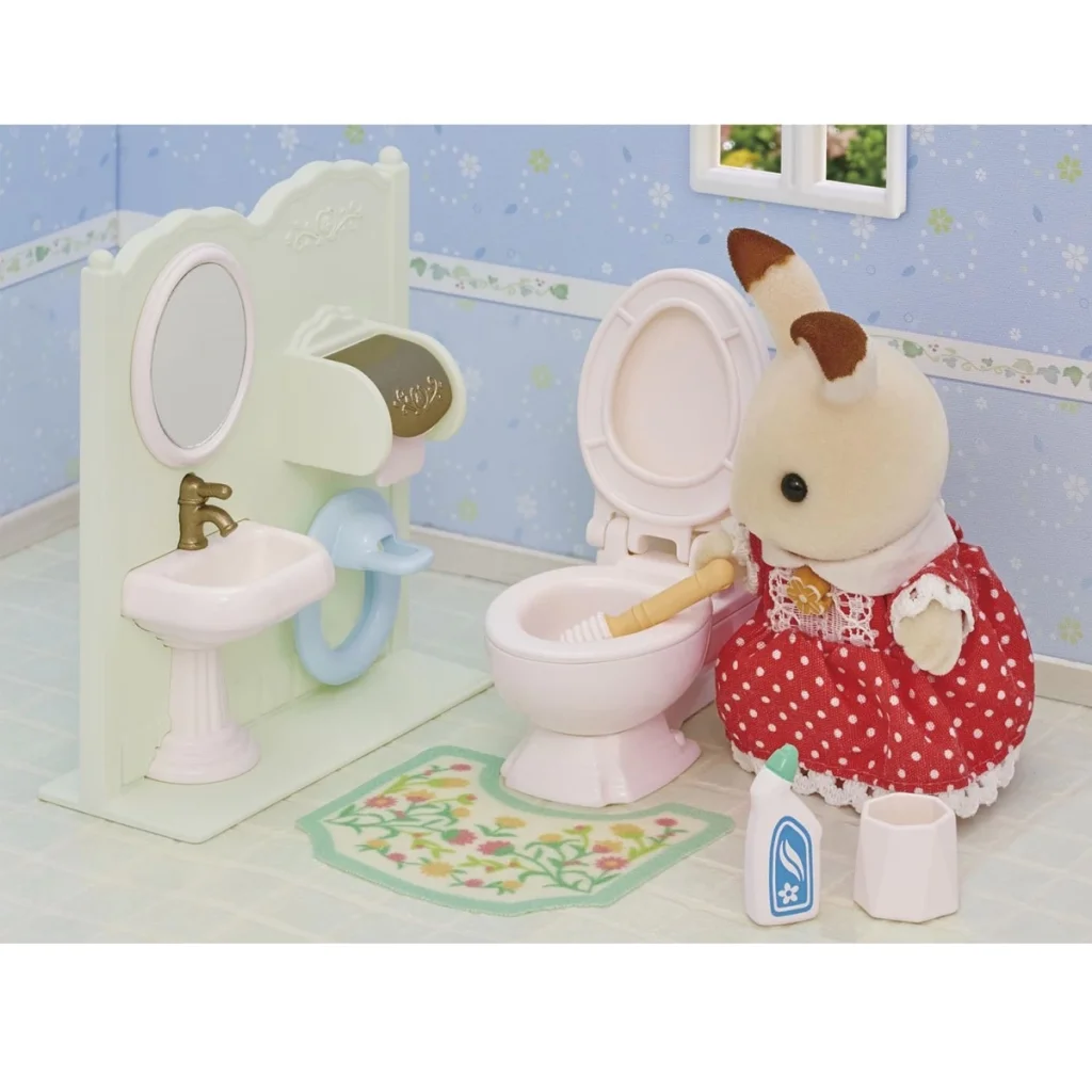 Sylvanian Families Tuvalet Seti 5740 görsel 4
