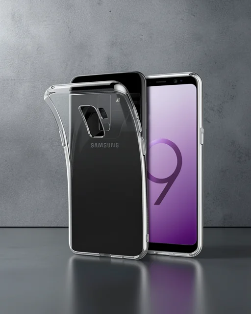 Samsung Galaxy S9 Kılıf Lüx Şeffaf Silikon