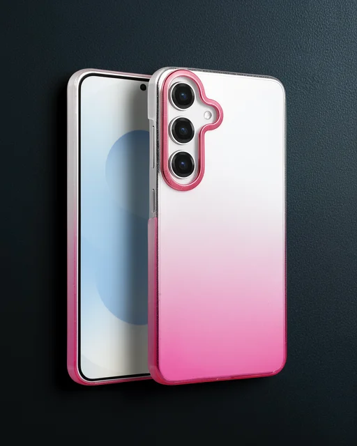 Samsung Galaxy A15 4g Glossy Kapak - Pembe