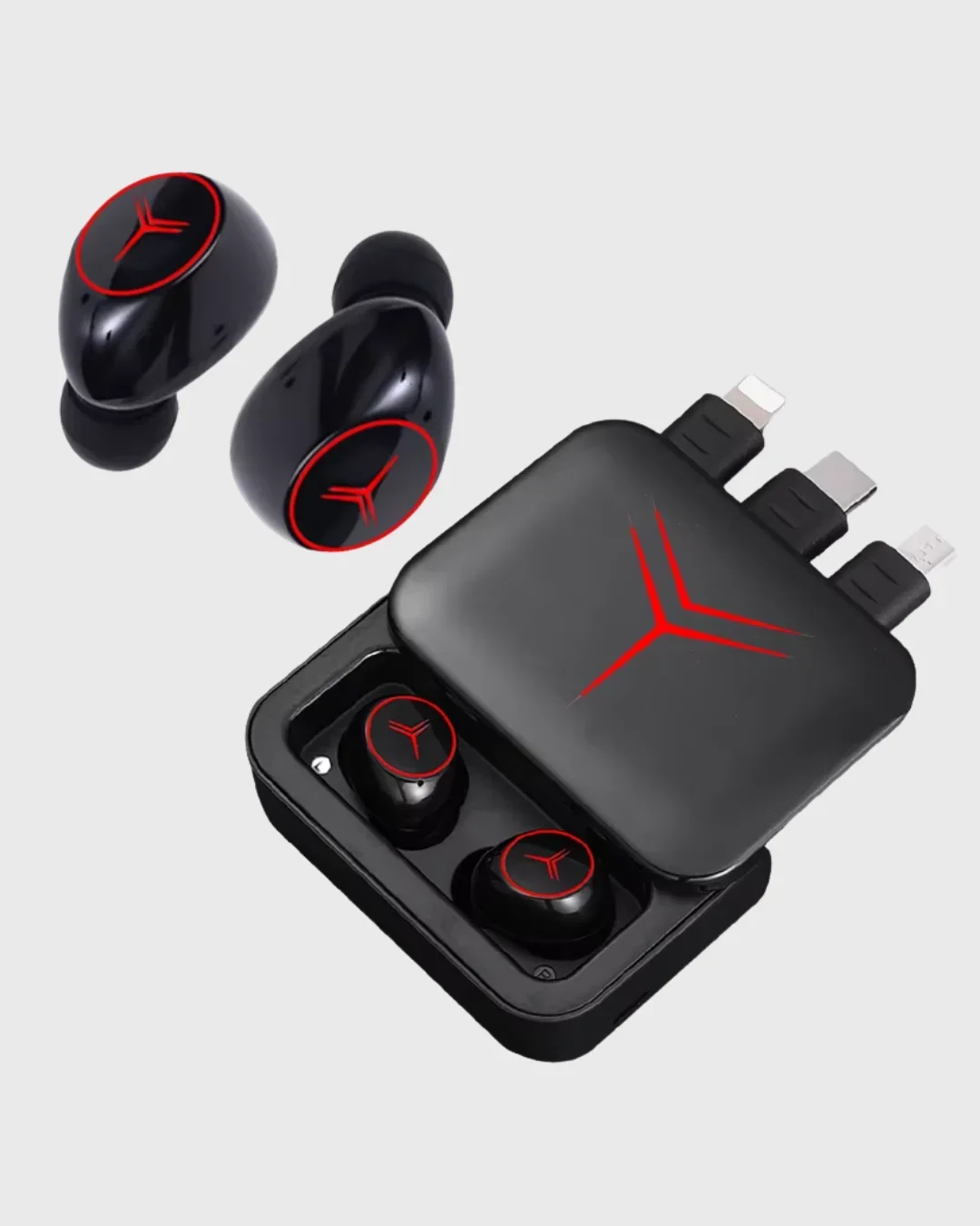 Bluetooth Powerbank Kulaklık – Kablosuz, Uzun Pil Ömrü, Dokunmatik ve Yüksek Ses Kalitesi görsel 2