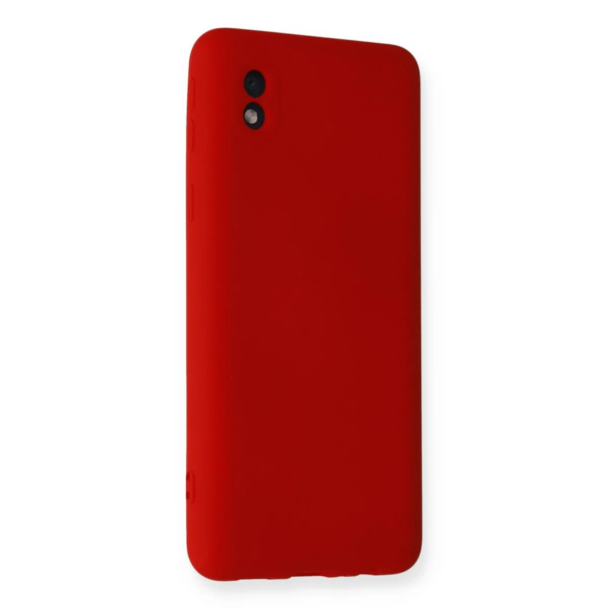Samsung Galaxy A01 Core Kılıf Nano İçi Kadife Silikon - Kırmızı görsel 2