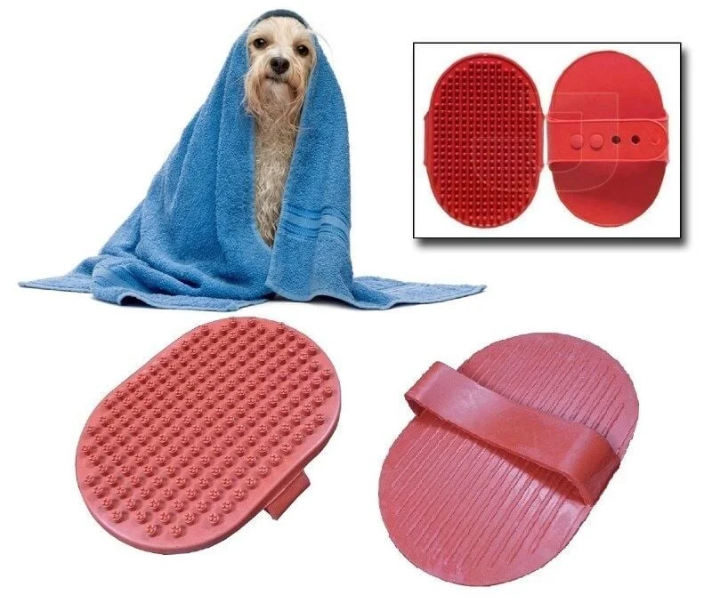 Ergonomik Masajlı Evcil Hayvan Kedi Köpek Yıkama Fırçası Aparatı görsel 4