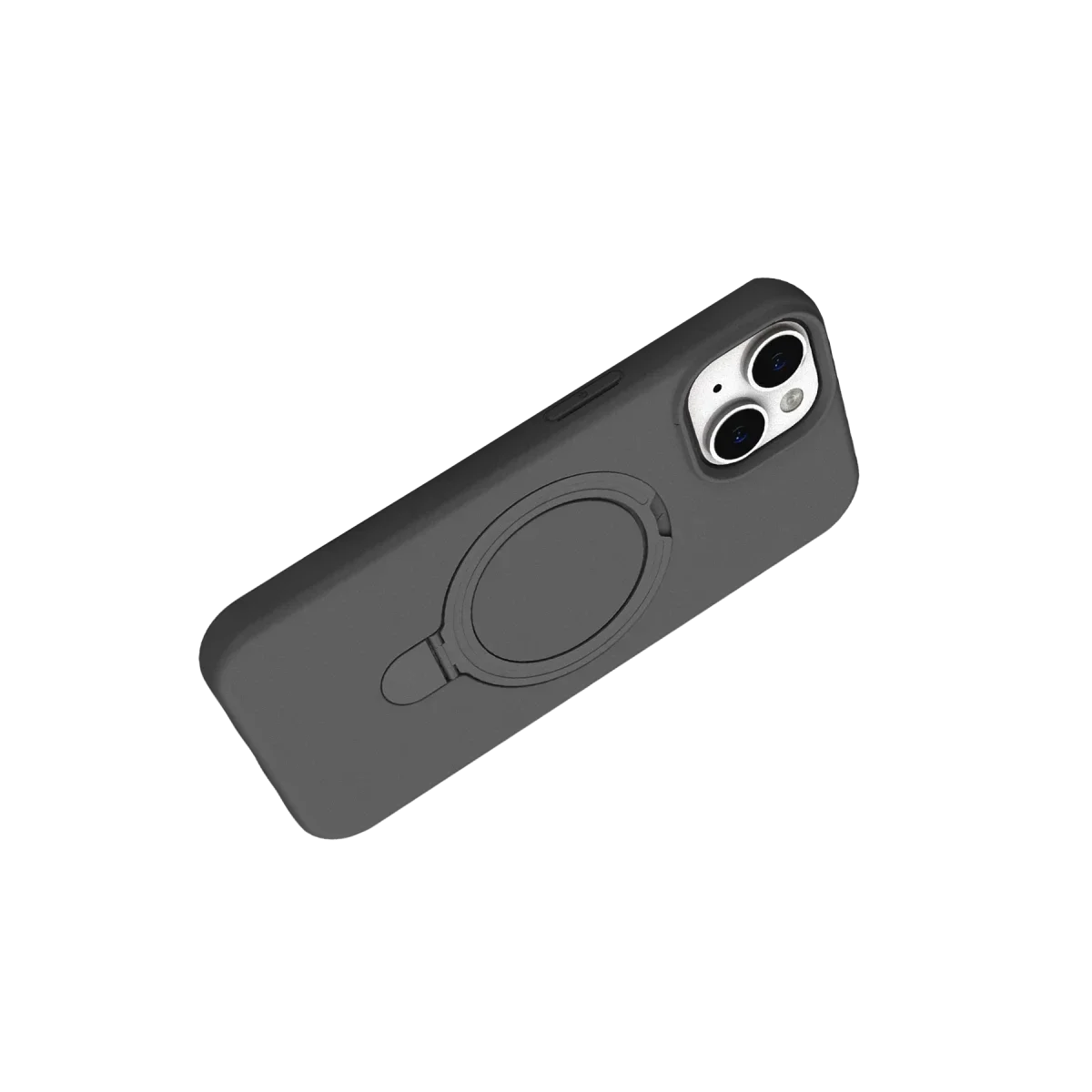Apple iPhone 15 Plus Regal Magsafe Standlı Kapak - Titan Gri görsel 3