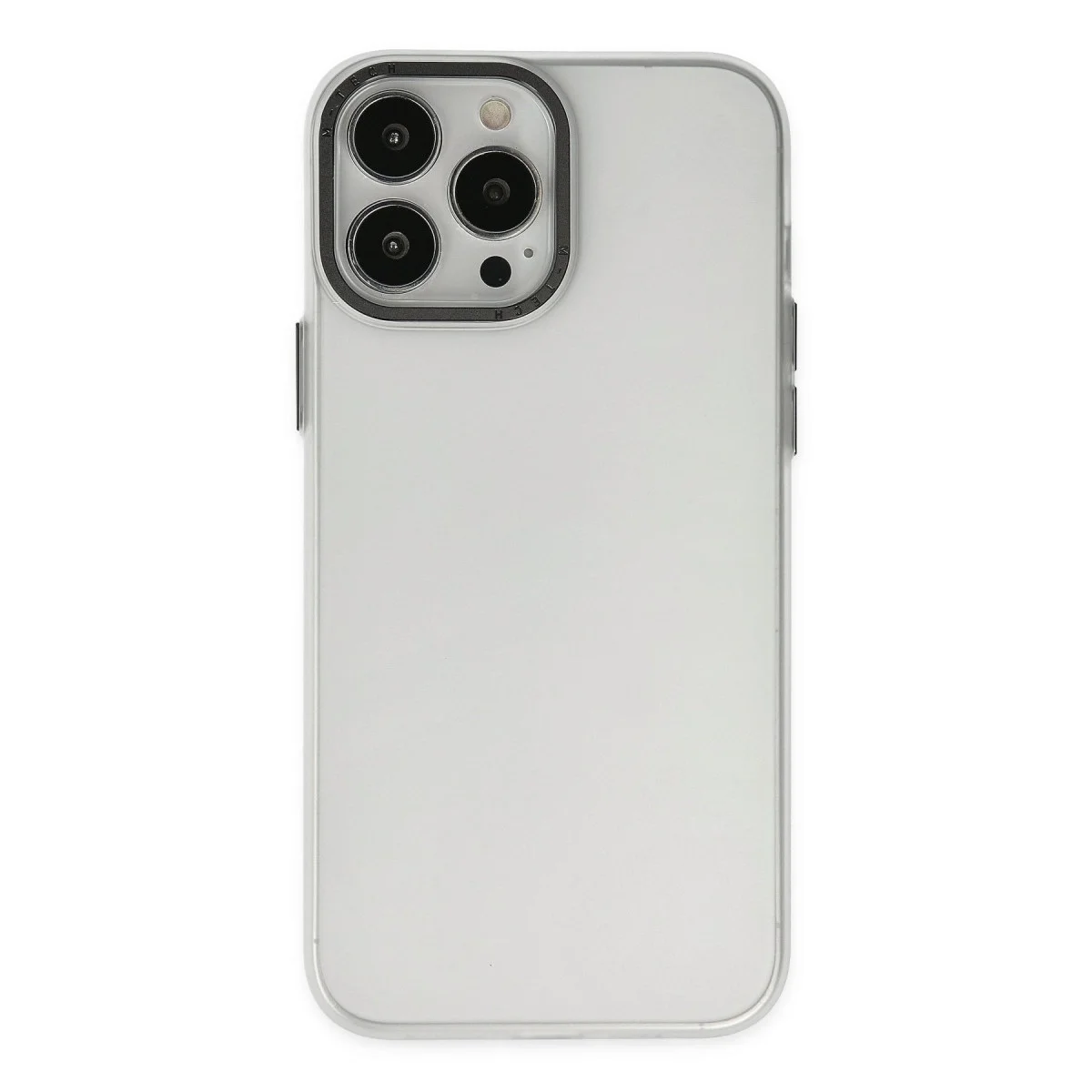 Apple İphone 14 Pro Kılıf Modos Metal Kapak - Şeffaf