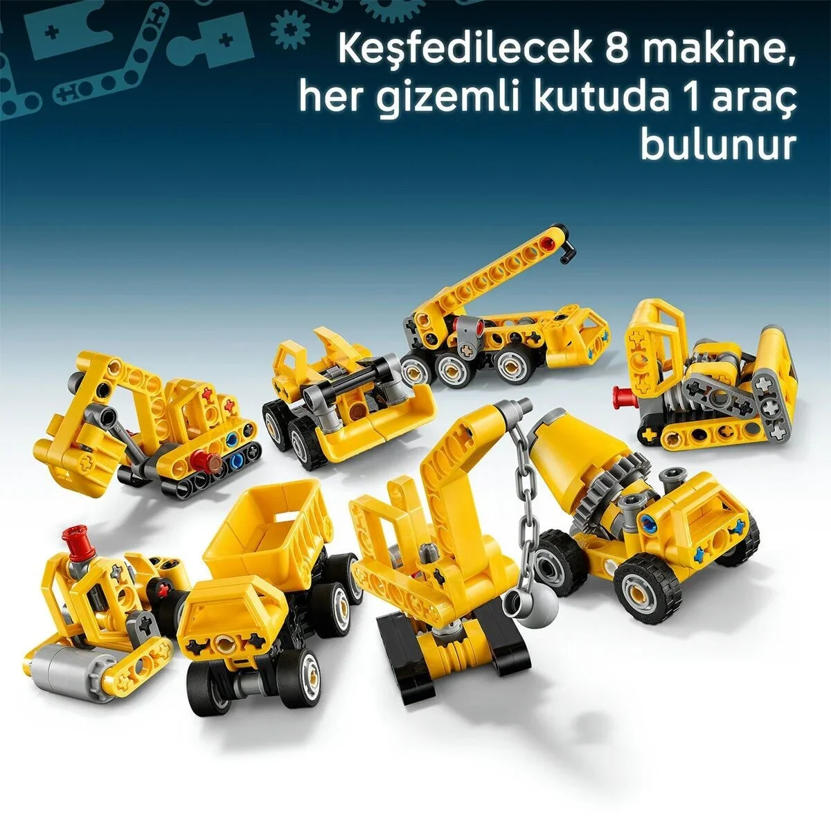 42233 Lego Technic Technic Güçlü Makineler 44 parça +7 yaş görsel 5