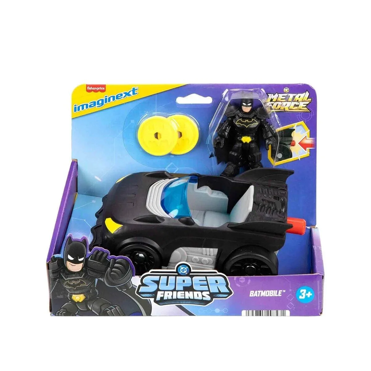 JFJ69 Imaginext DC Super Friends Araçlar - Supermobile görsel 6