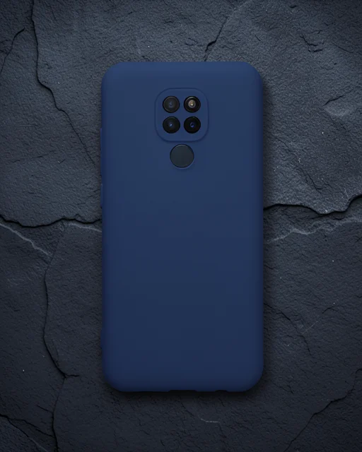 General Mobile Gm 20 Kılıf Nano İçi Kadife Silikon - Lacivert