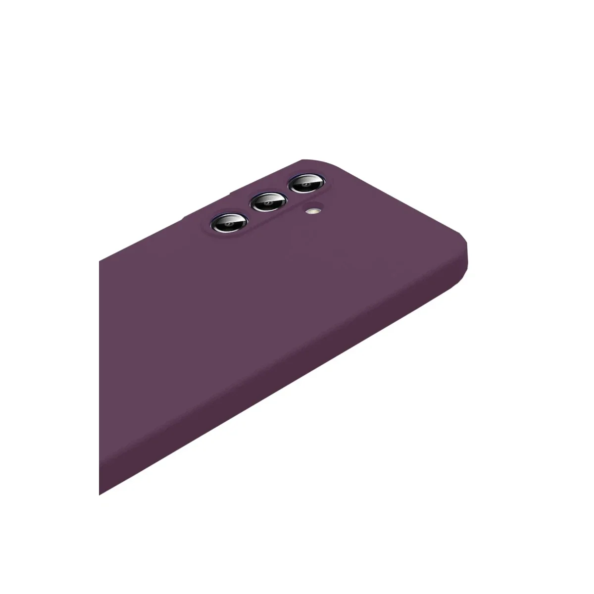 Samsung Galaxy A37 5G First Silikon - Mürdüm görsel 3
