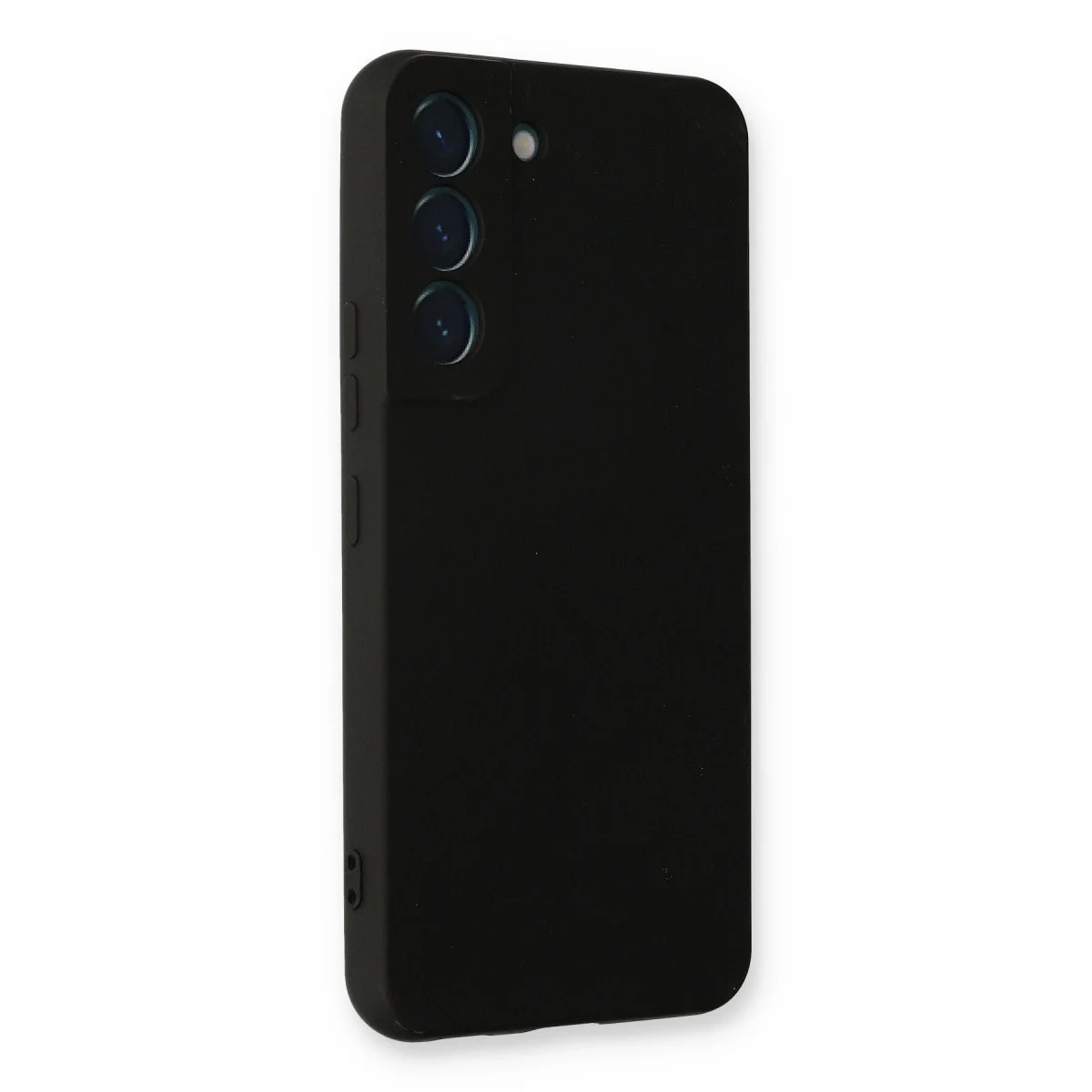 Samsung Galaxy S23 Plus Kılıf Nano İçi Kadife Silikon - Siyah görsel 2