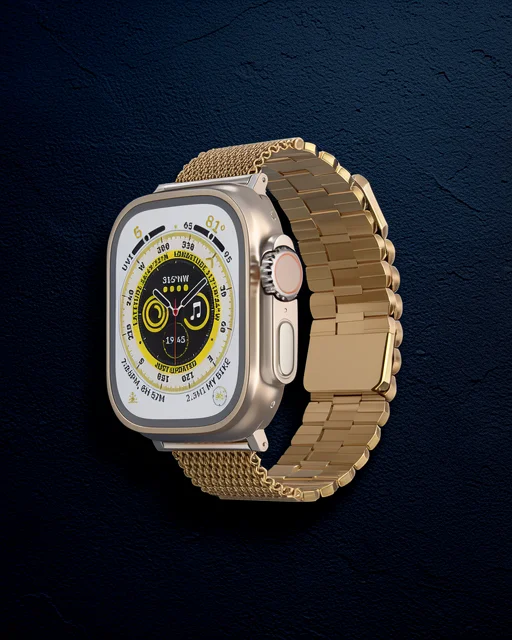 Apple Watch 42mm Ascend Metal Kordon (saat Değildir) - Gold