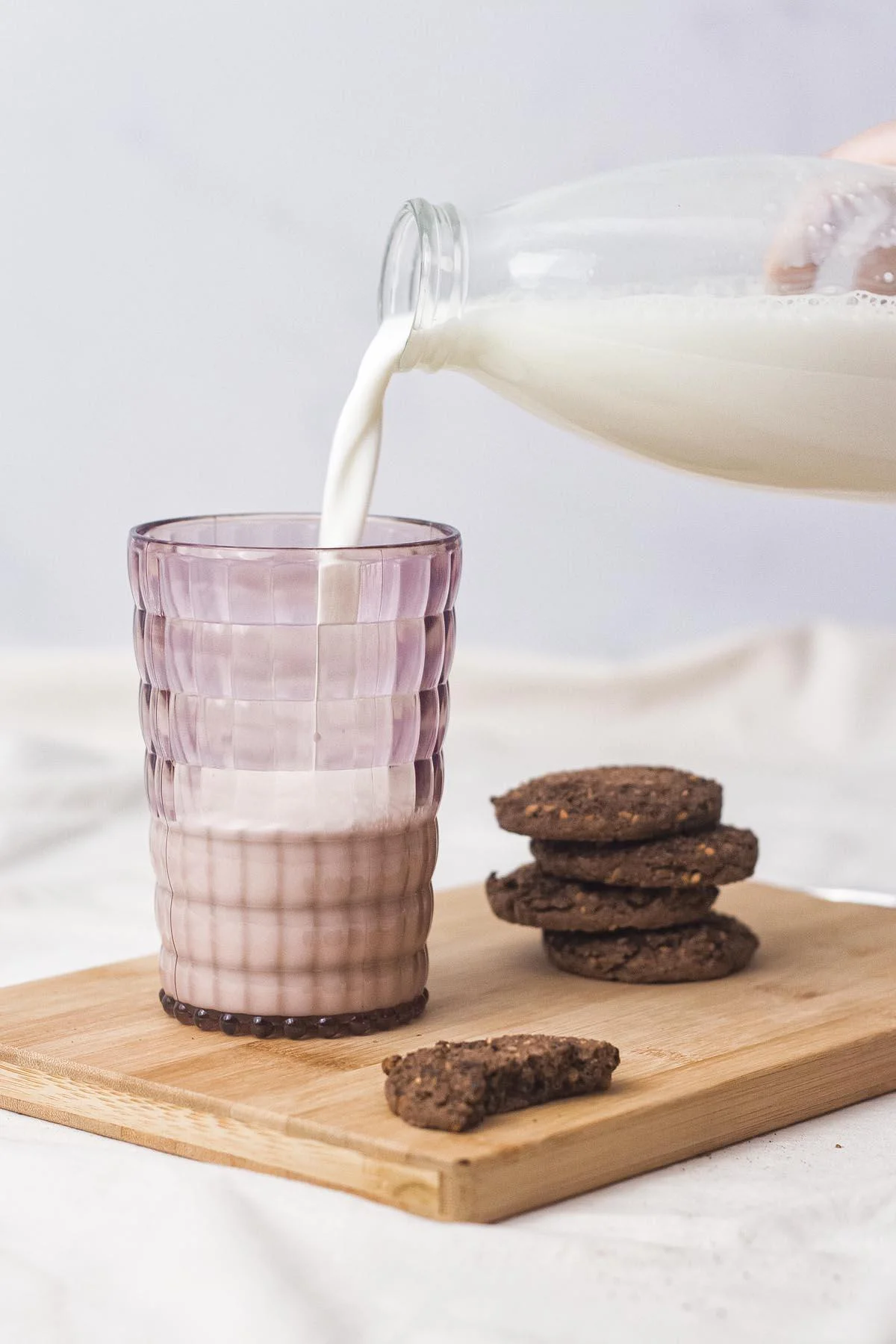 Allegra Mürdüm Akrilik Bardak | 400 ml Şık Su ve Meşrubat Bardağı | Cam Değildir | Kırılmaya Dayanıklı Tekli görsel 3