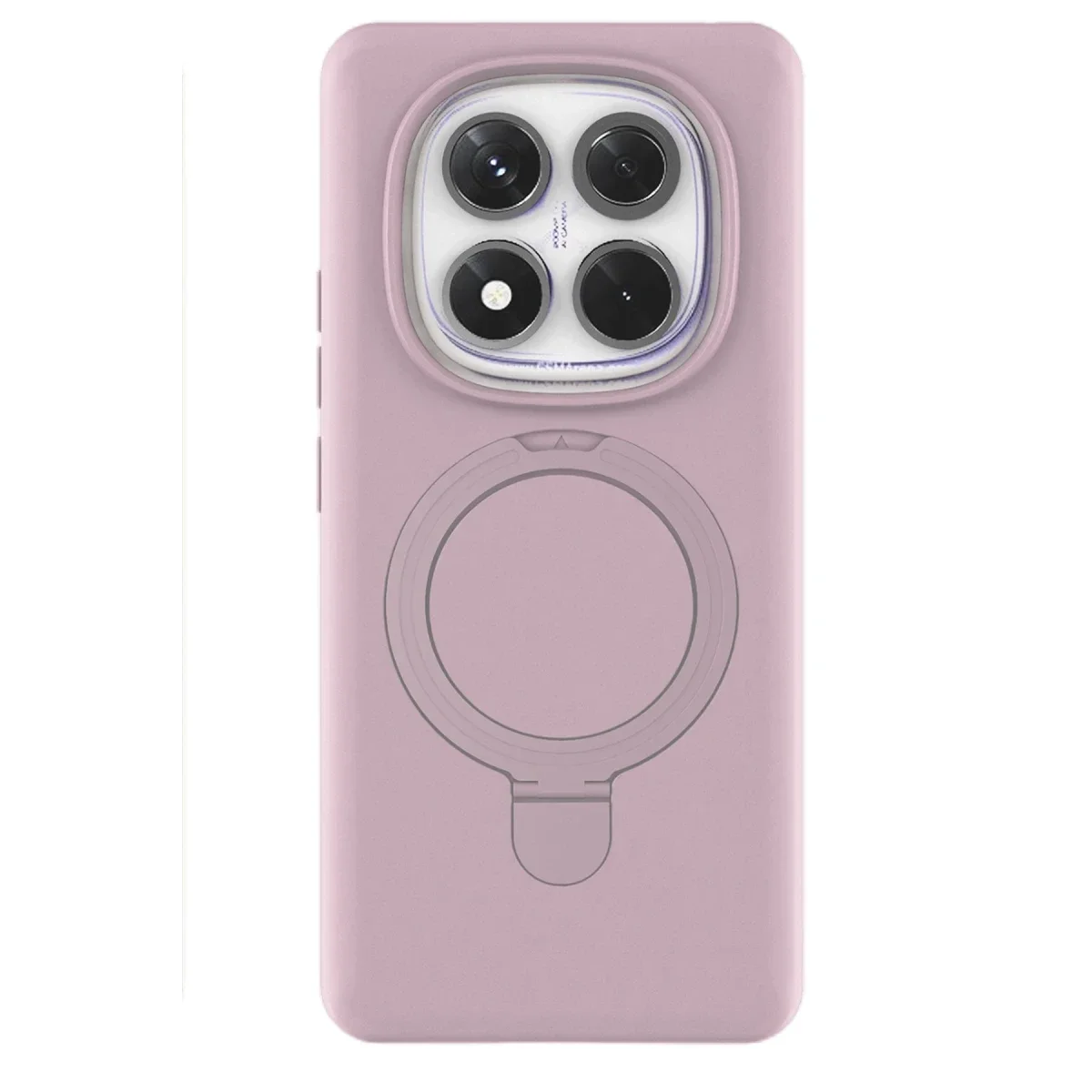 Xiaomi Redmi Note 14 Pro 4G Regal Magsafe Standlı Kapak - Açık Pembe görsel 3