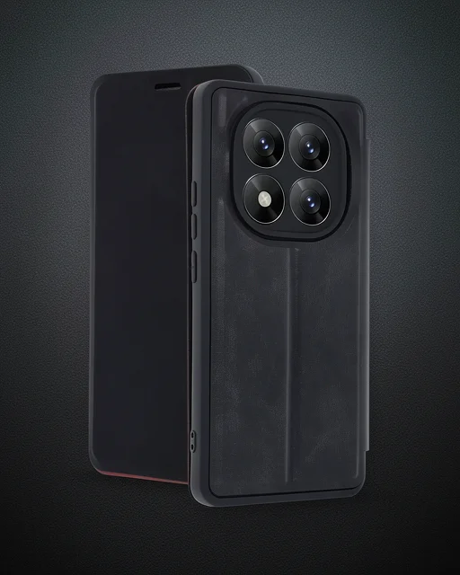 Xiaomi Redmi Note 14 Pro 5g Kılıf Flip Cover - Siyah