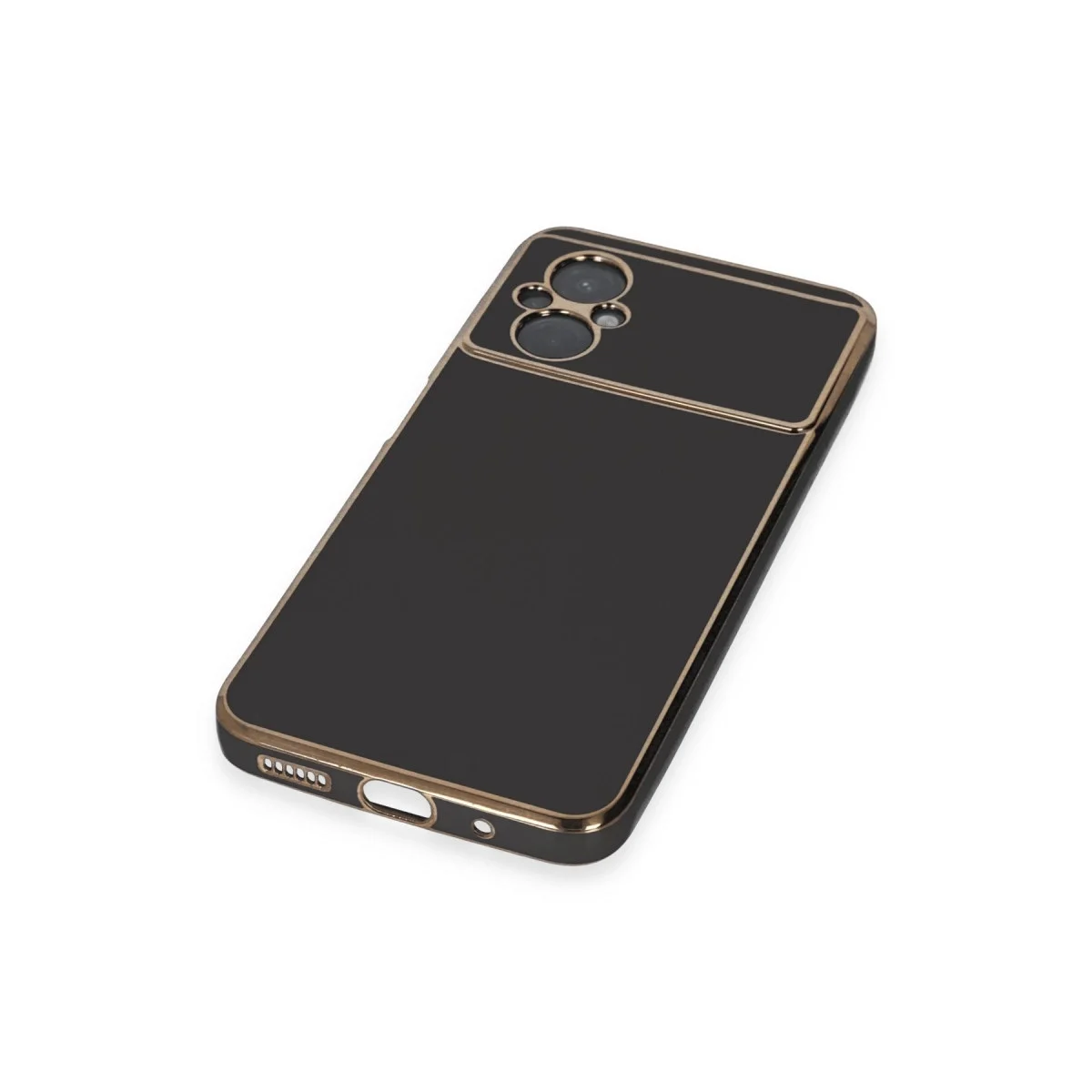 Xiaomi Poco M5 Kılıf Volet Silikon - Siyah görsel 5