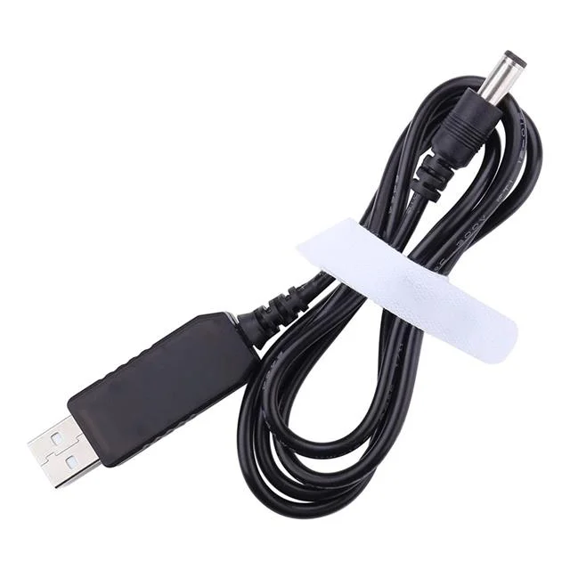 PM-21568 9V-5V USB To DC 5.5x2.5mm Çevirici Kablo görsel 2