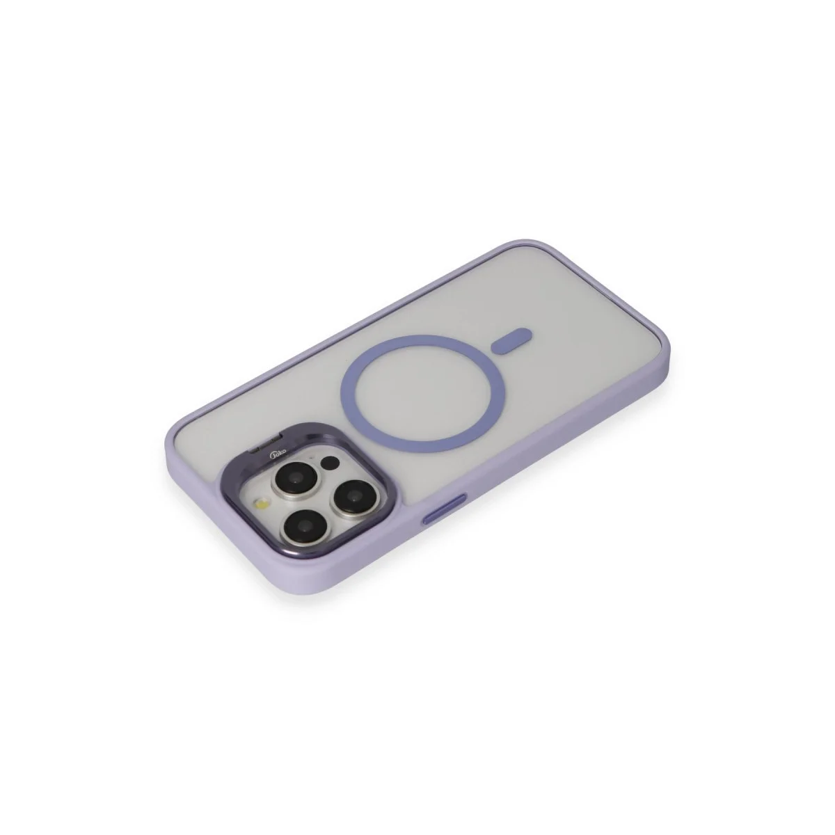 Joko Apple İphone 15 Pro Max Kılıf Roblox Lens Magsafe Standlı Kapak - Lila görsel 3