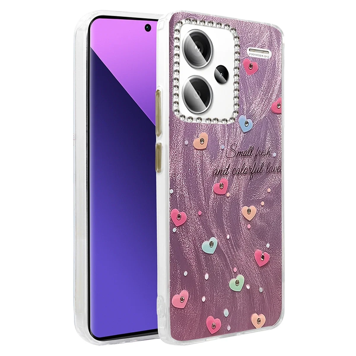 Xiaomi Redmi Note 13 Pro Plus Kılıf Blade Aynalı Desenli Kapak - Desen 8