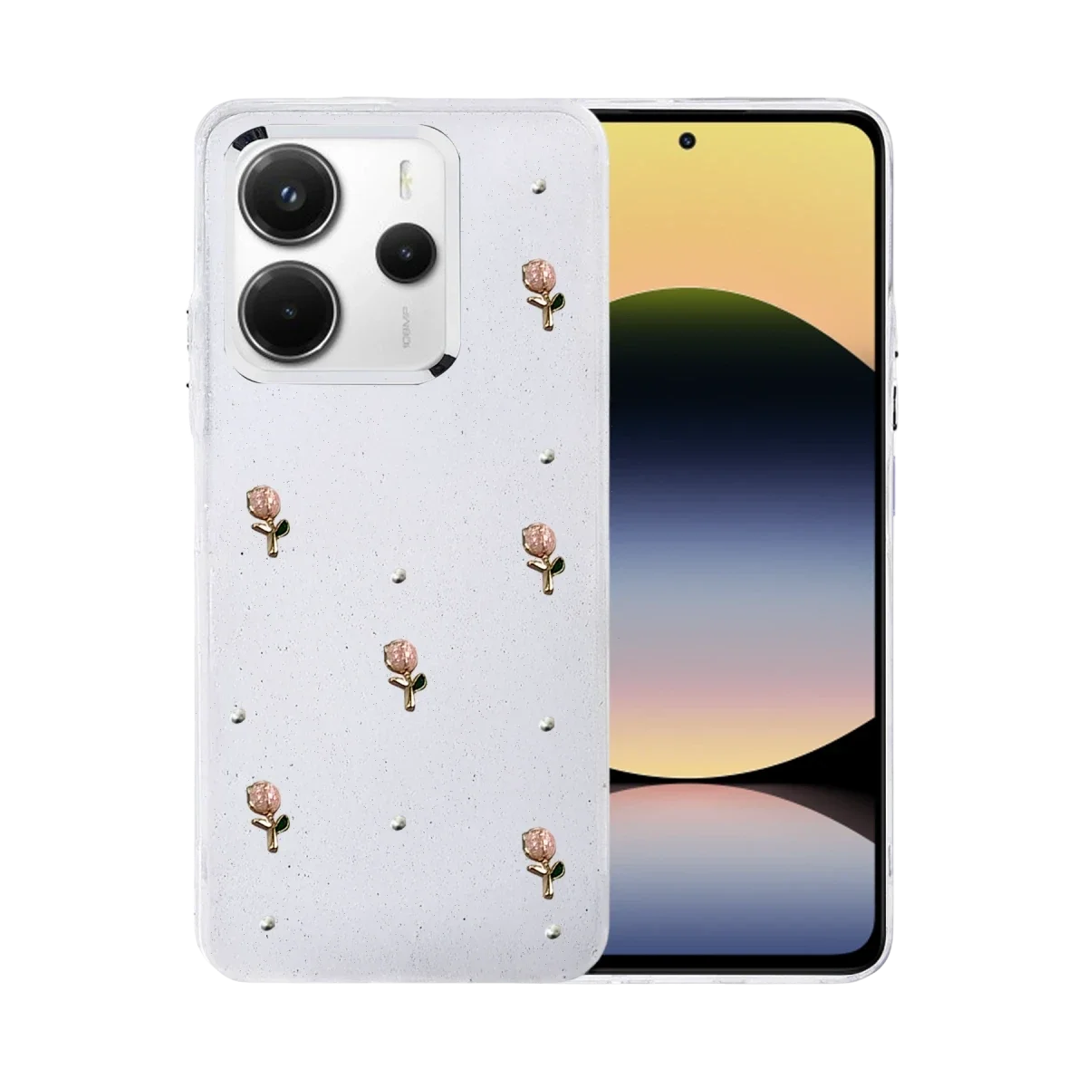 Xiaomi Redmi Note 14 4G Fiyonk Desenli Kapak - Desen 6