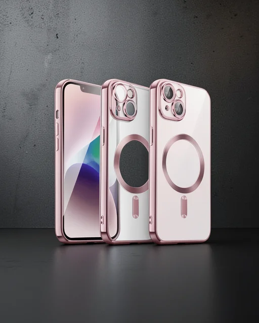 Apple İphone 13 Kılıf Kross Magneticsafe Kapak - Rose