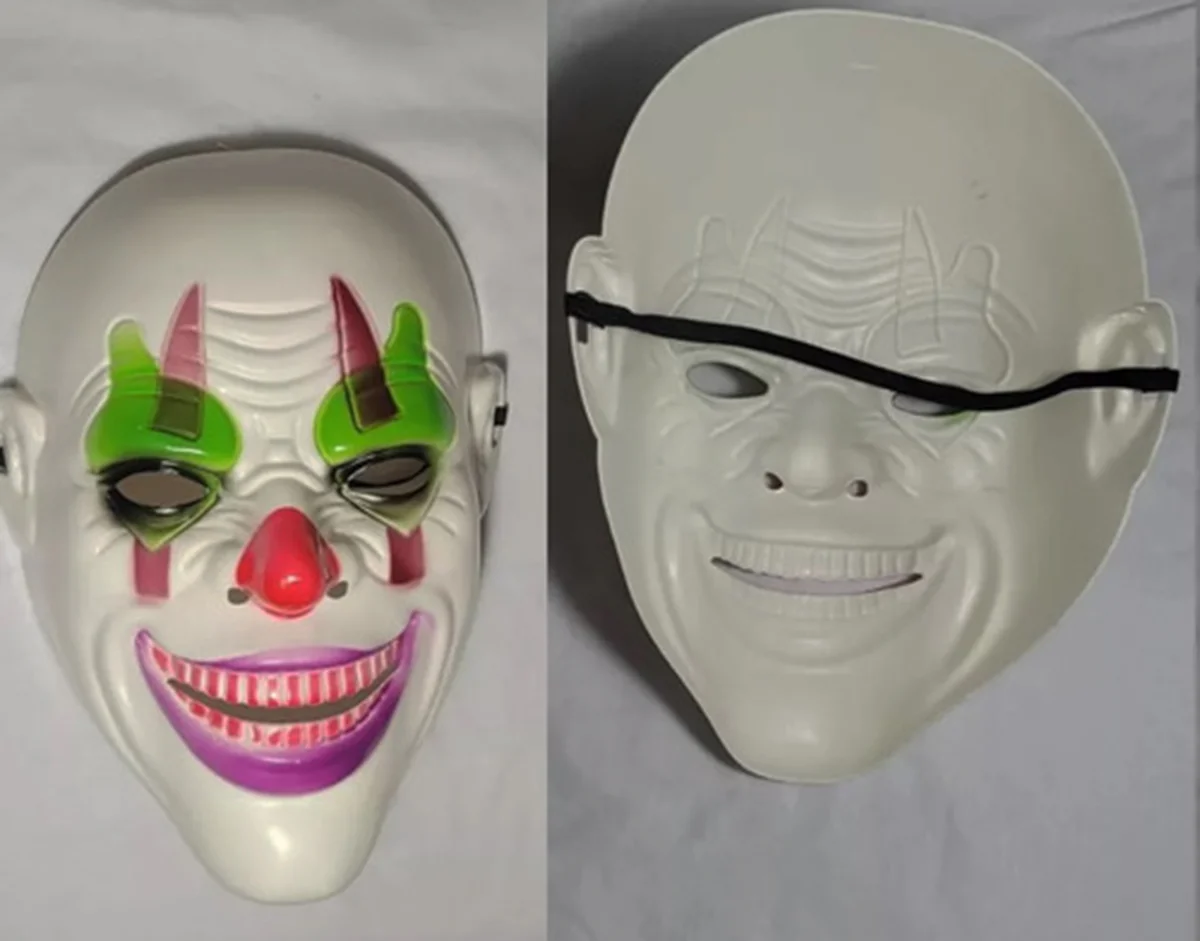 Delirten Gülüş Psikopat Palyaço Temalı Joker Maskesi görsel 5