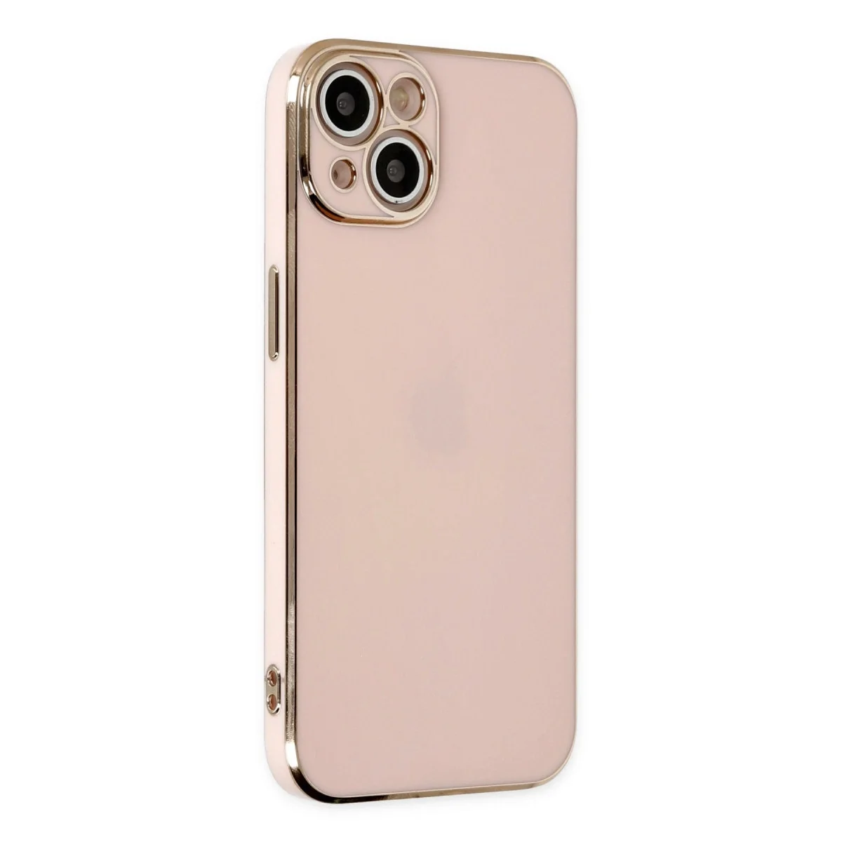 Apple İphone 14 Kılıf Volet Silikon - Pembe