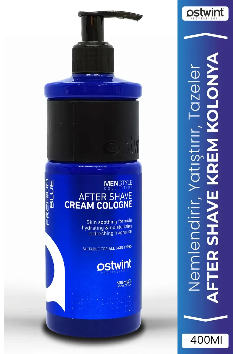 Tıraş Sonrası Krem Kolonya 400 ml - Blue