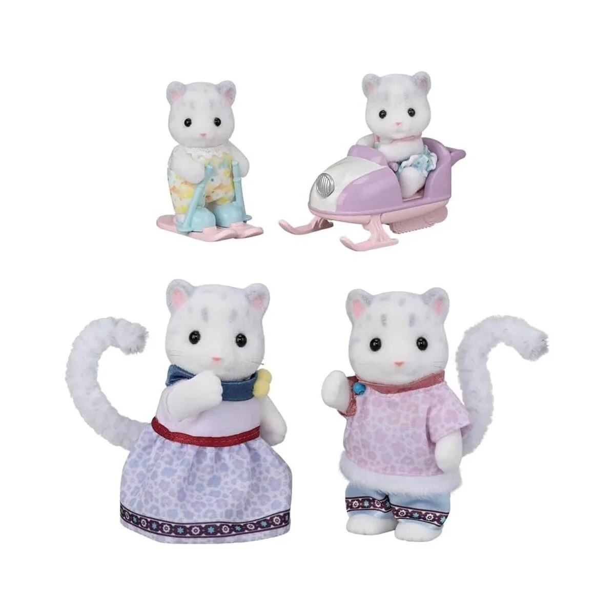 5814 Sylvanian Families Kar Leoparı Ailesi +3 yaş görsel 2