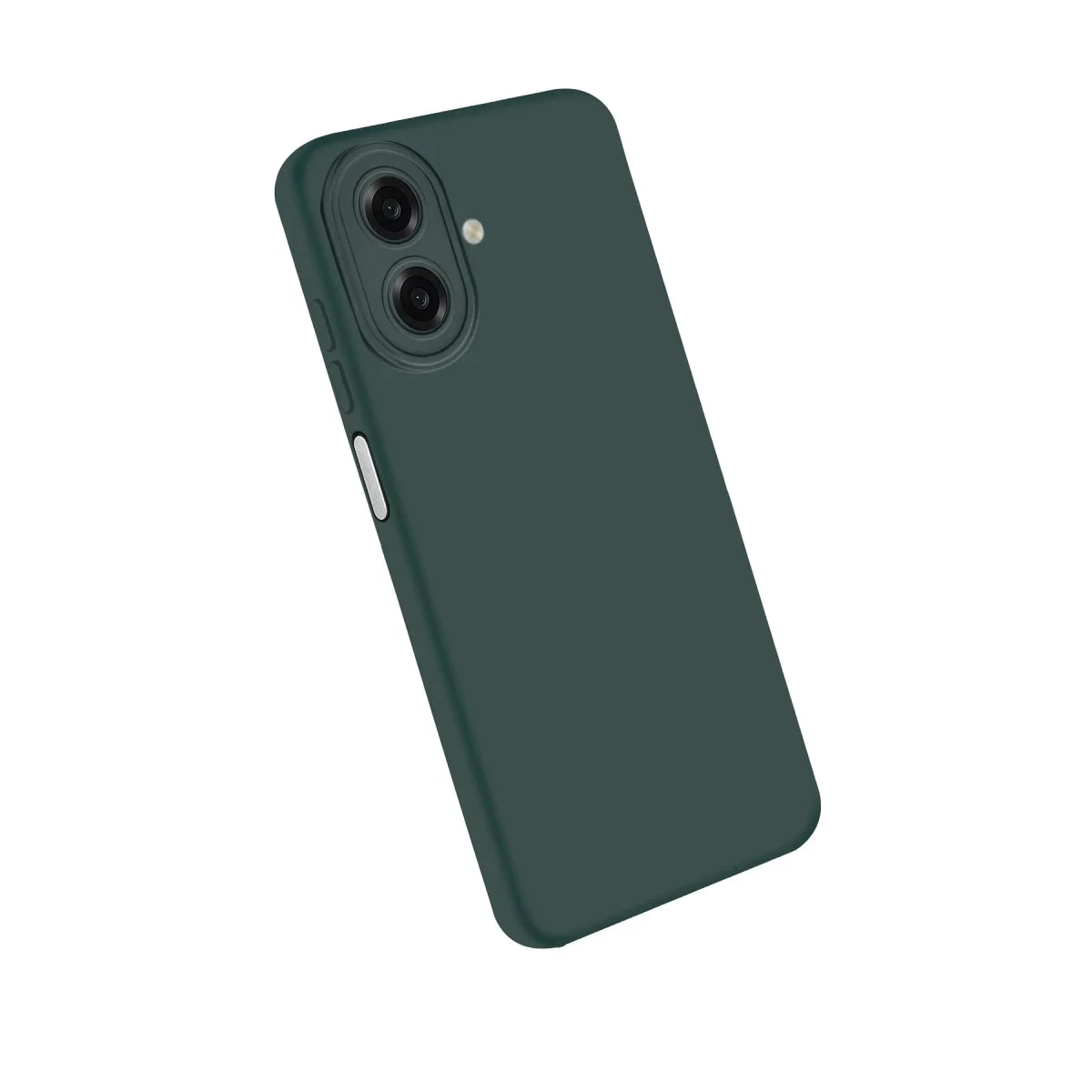 Samsung Galaxy A07 4g First Silikon - Koyu Yeşil görsel 2