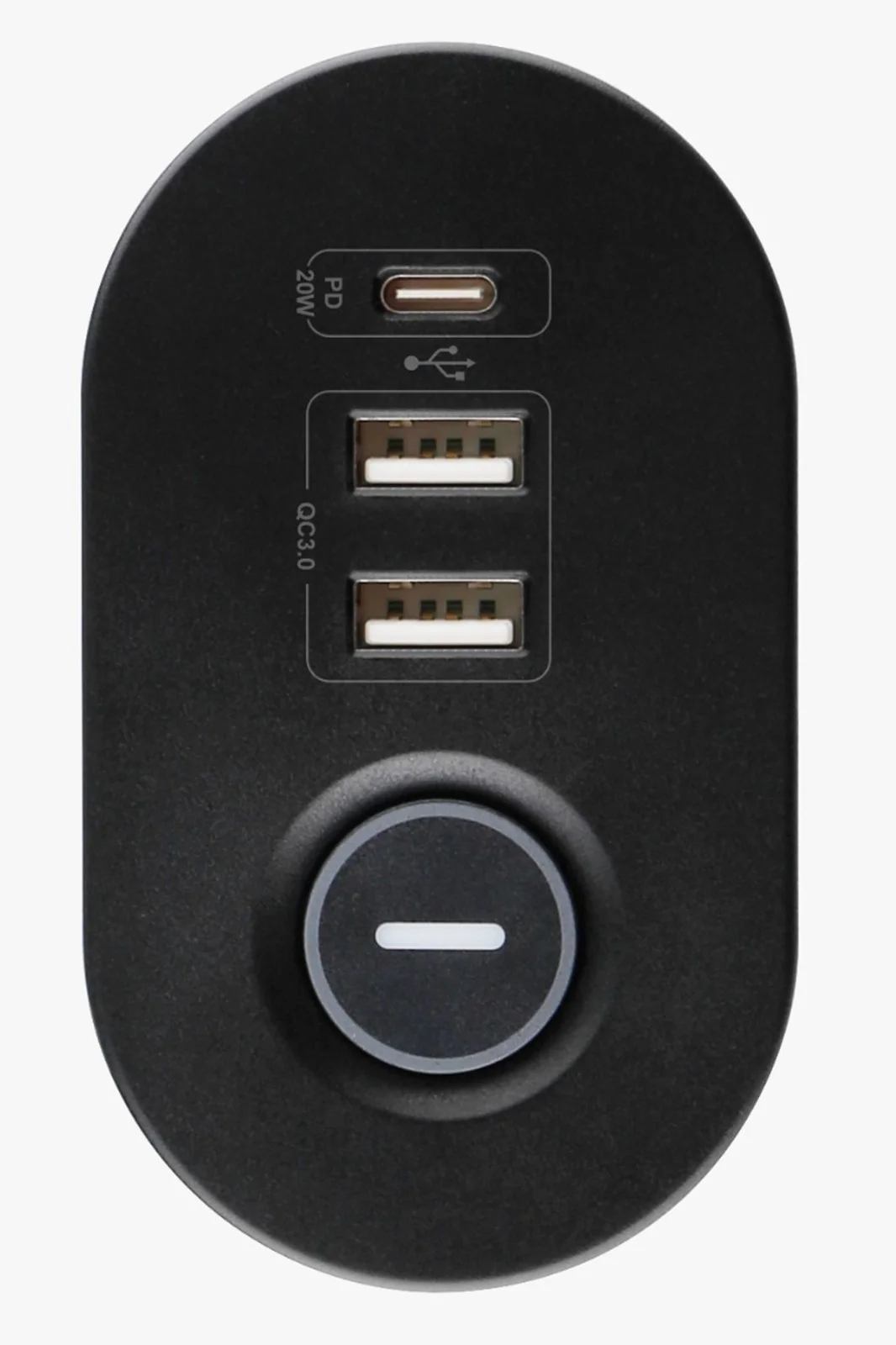Vothoon Masa Tipi PD20W Akım Korumalı 3’lü Priz 2xUsb 1xType-C Girişli Kablolu Priz Ftr19 görsel 6