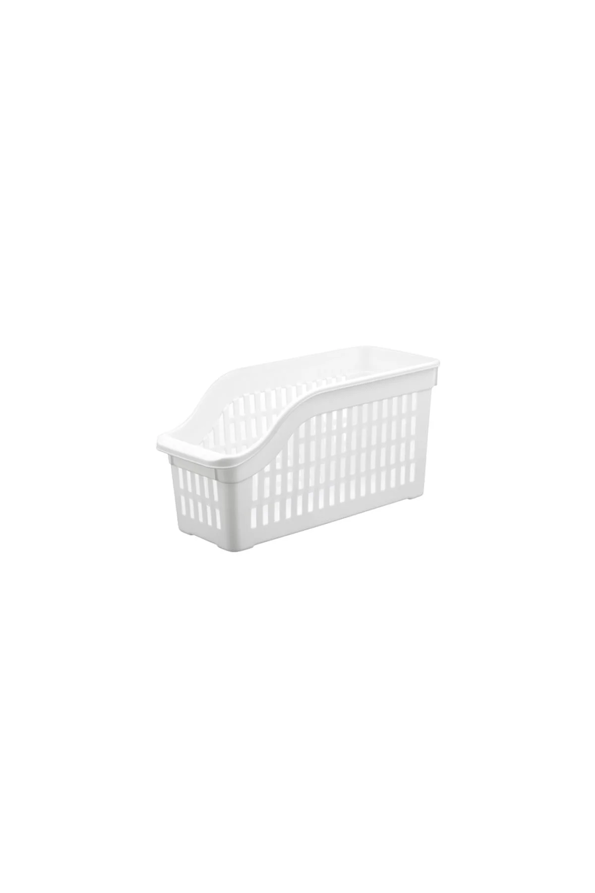 6’lı Buzdolabı Organizeri Düzenleyici Çok Amaçlı Dolap Düzenleyici Beyaz 12x30x14 cm-DNY0008-6 görsel 3