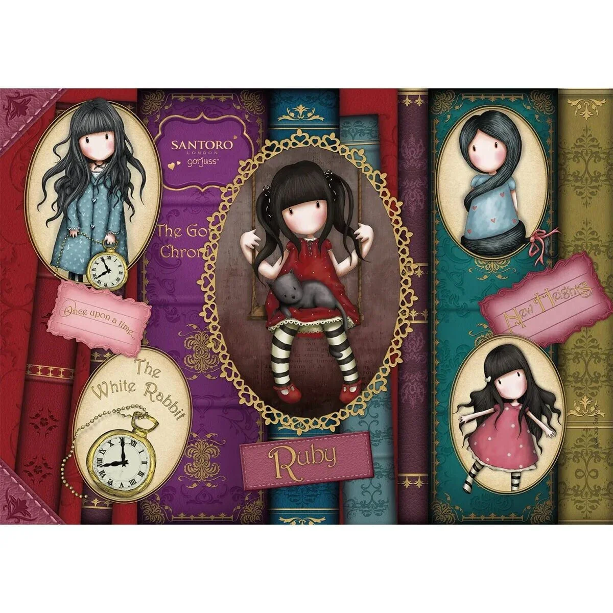 Gj 113 Gorjuss 200 Parça Lisanslı Puzzle görsel 2