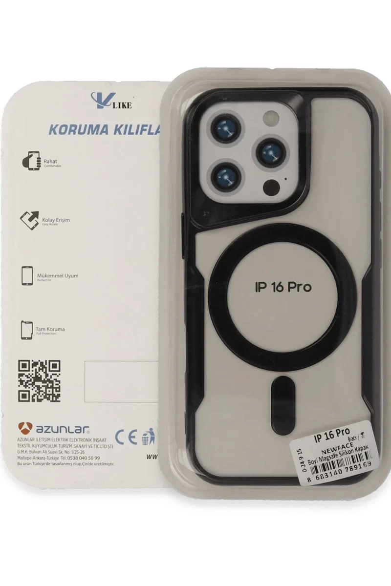 Apple iPhone 16 Pro Kılıf Boyi Magsafe Silikon Kapak - Yeşil görsel 3