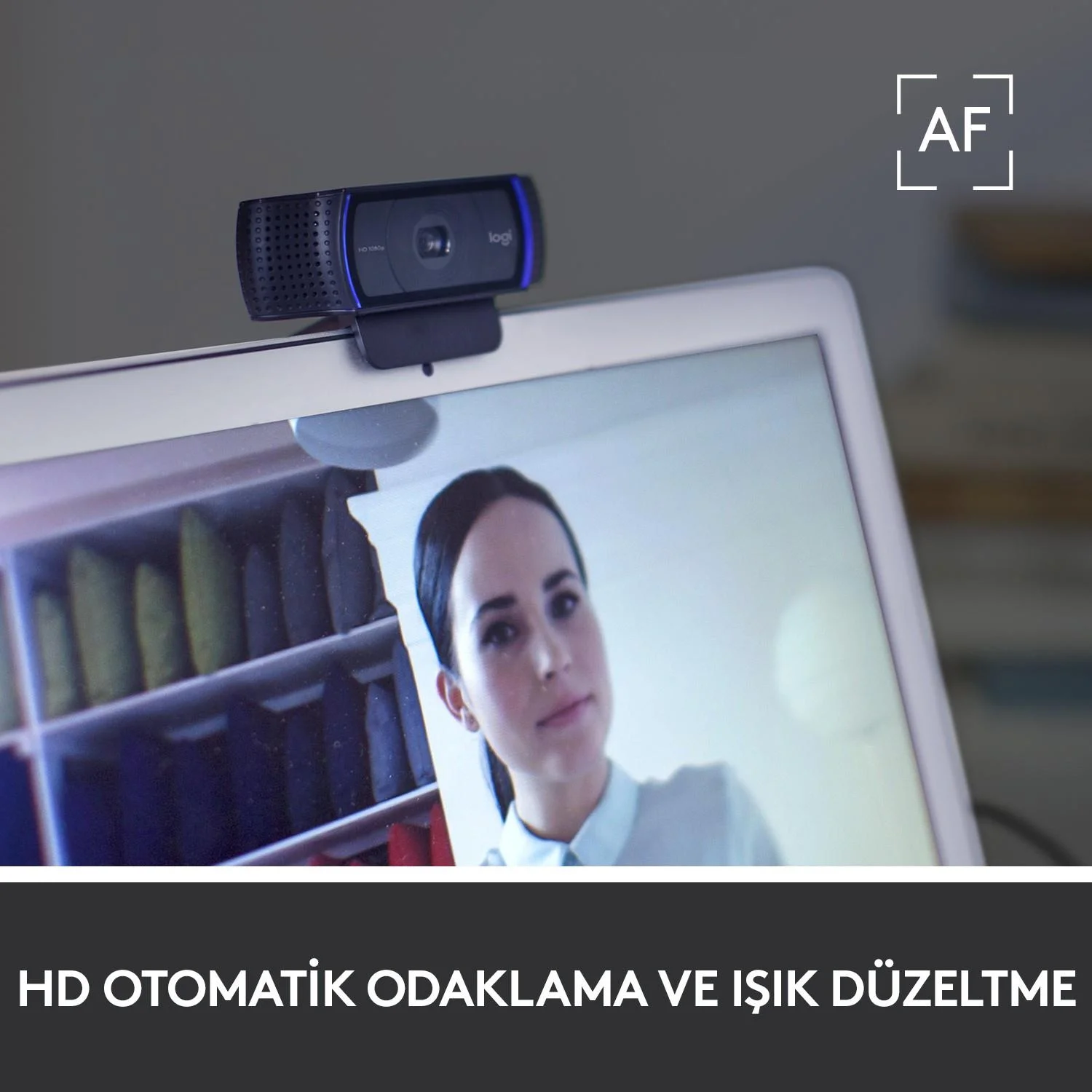 C920S Hd Pro Webcam Siyah 960-001252 görsel 3