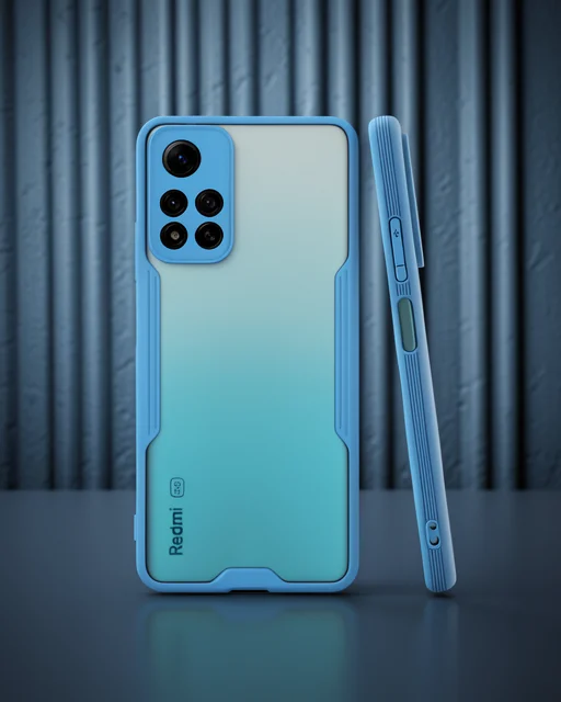Xiaomi Redmi Note 11 Pro Plus 5g Kılıf Platin Silikon - Mavi