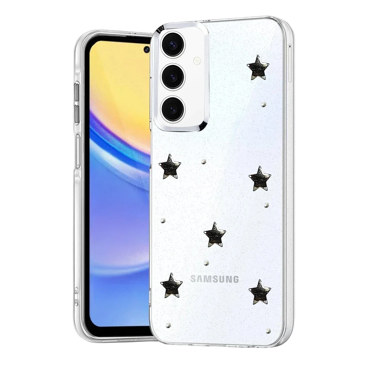Samsung Galaxy A35 5G Fiyonk Desenli Kapak - Desen 4